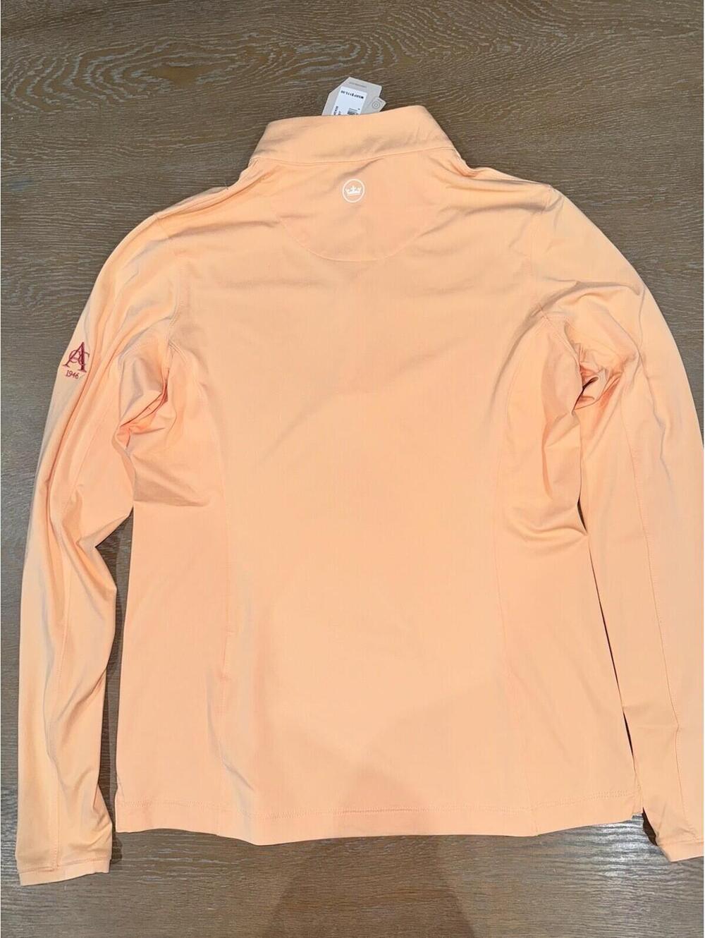 Peter Millar Lightweight Long-Sleeve Sun Shirt SIZE XS NWT Peach Rashguard - Picture 5 of 7
